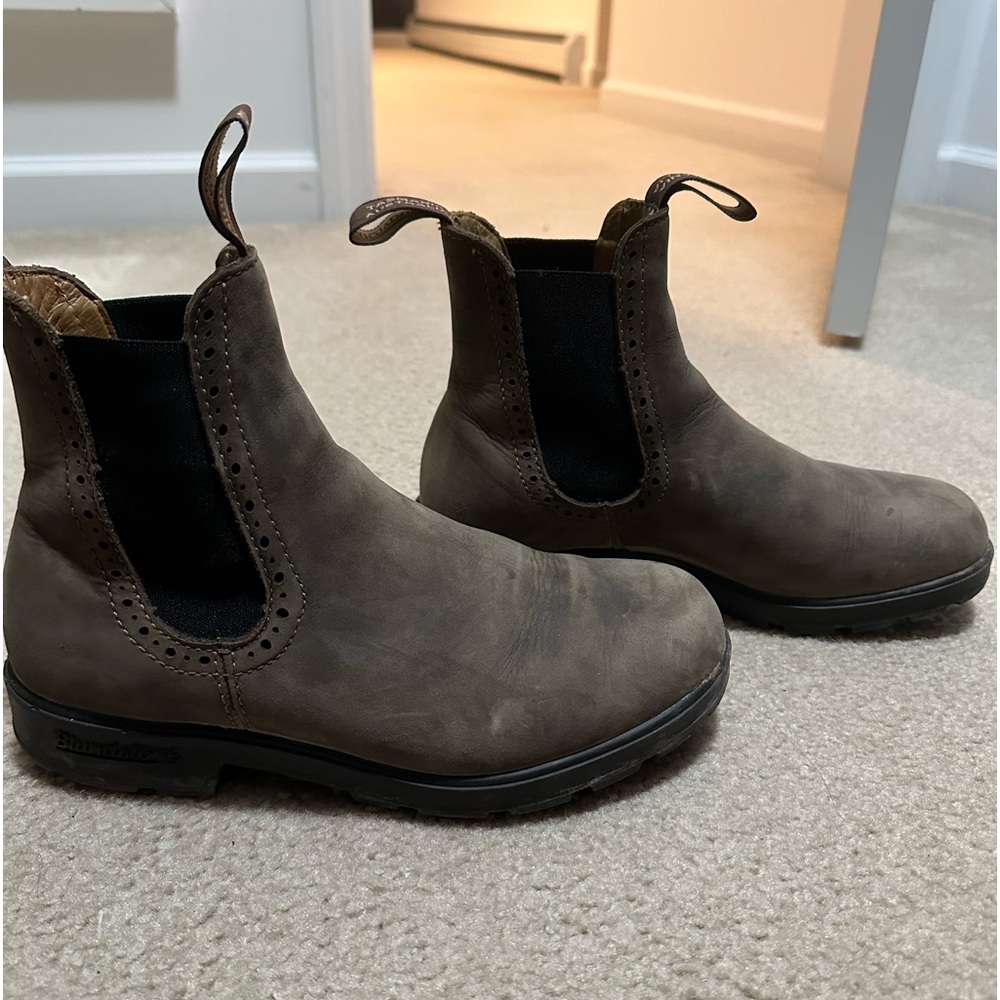 Blundstone women’s original high top boots rustic brown